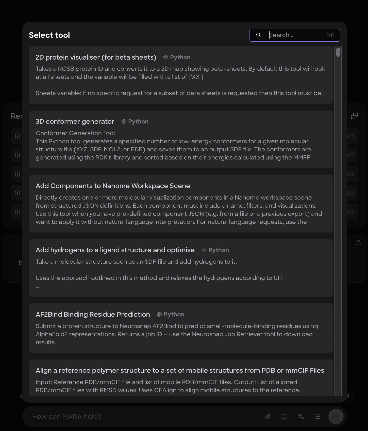 Hero image for Web App 1.0 / MARA interface